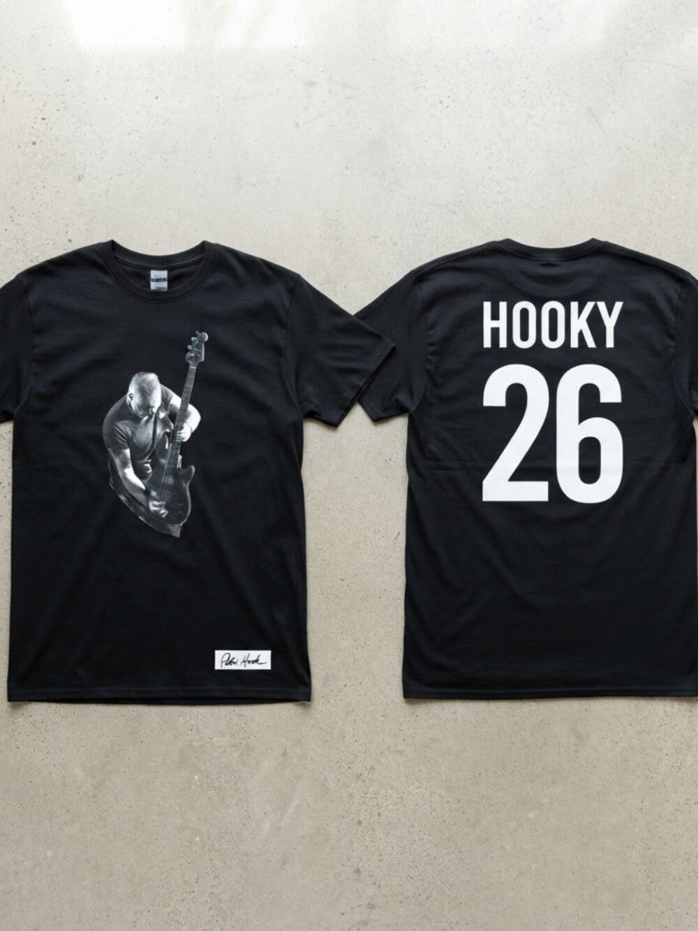 Peter Hook & The Light Australia - NZ Tour 2026 Merch Tee, T-Shirt Reprint